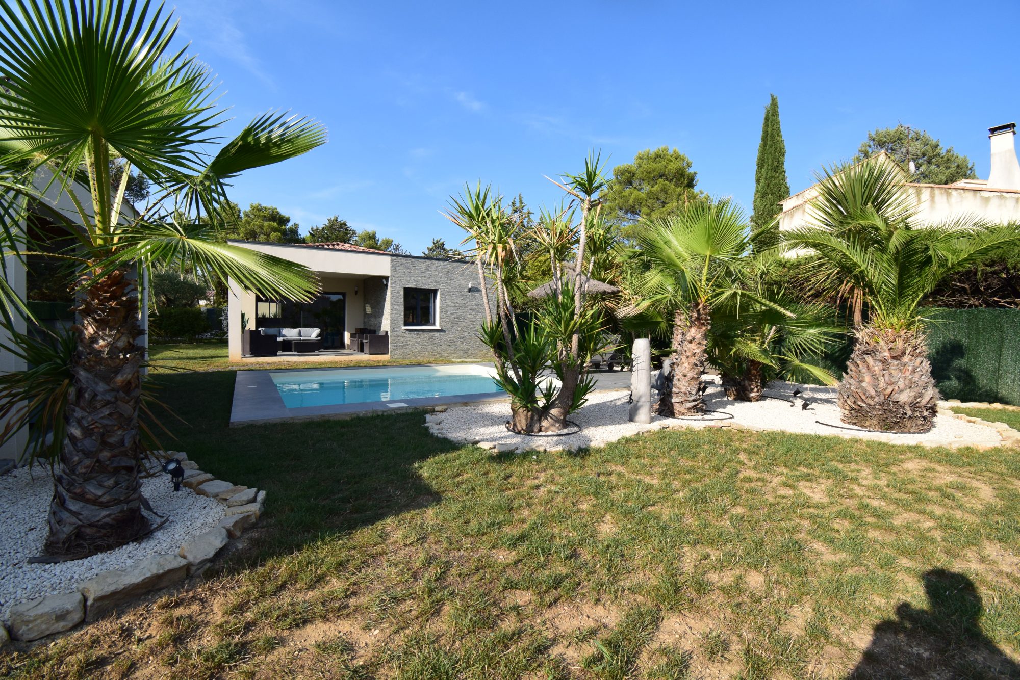 vente villa 4 chambres piscine Montpellier Nord